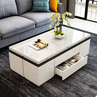 Compact Folding Contemporary Coffee Table