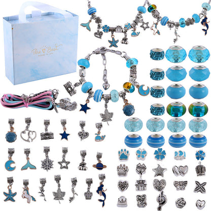 Fun Bead Jewelry Making Kit For Kids With Sparkly Gems