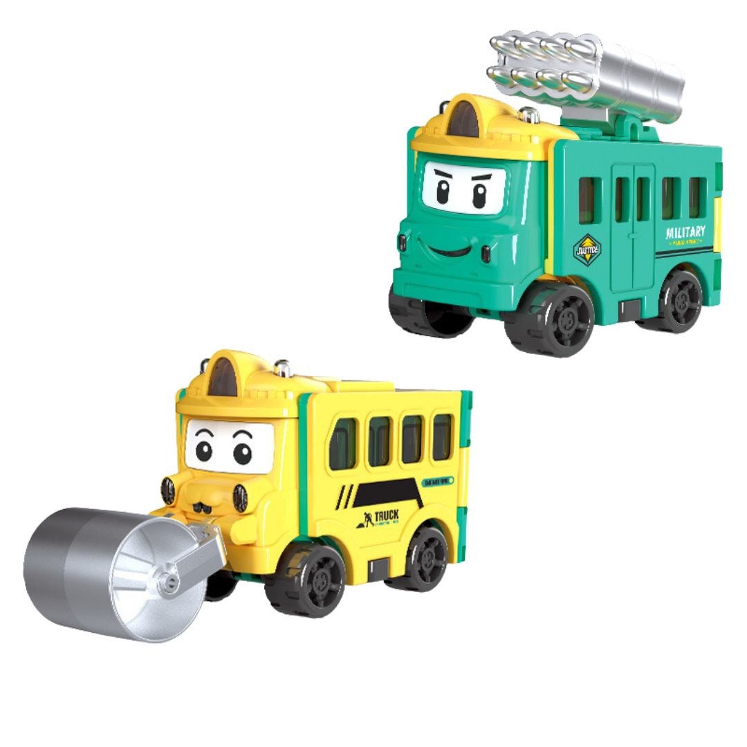 Cool Convertible Toy Vehicle Set