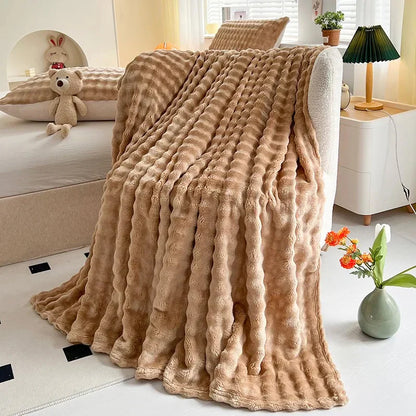 Ultra Soft Cozy Fleece Throw Blanket