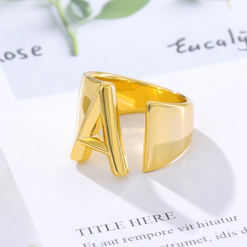 Personalized Initial Alphabet Ring