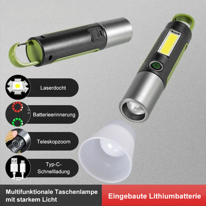 Bright Waterproof LED Flashlight for Camping