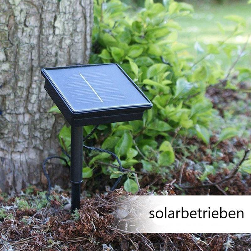 Garden Solar Rattan Hanging Lights