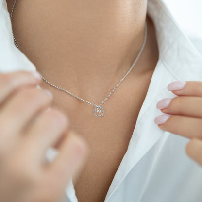 Stylish Horse Shoe Pendant Necklace