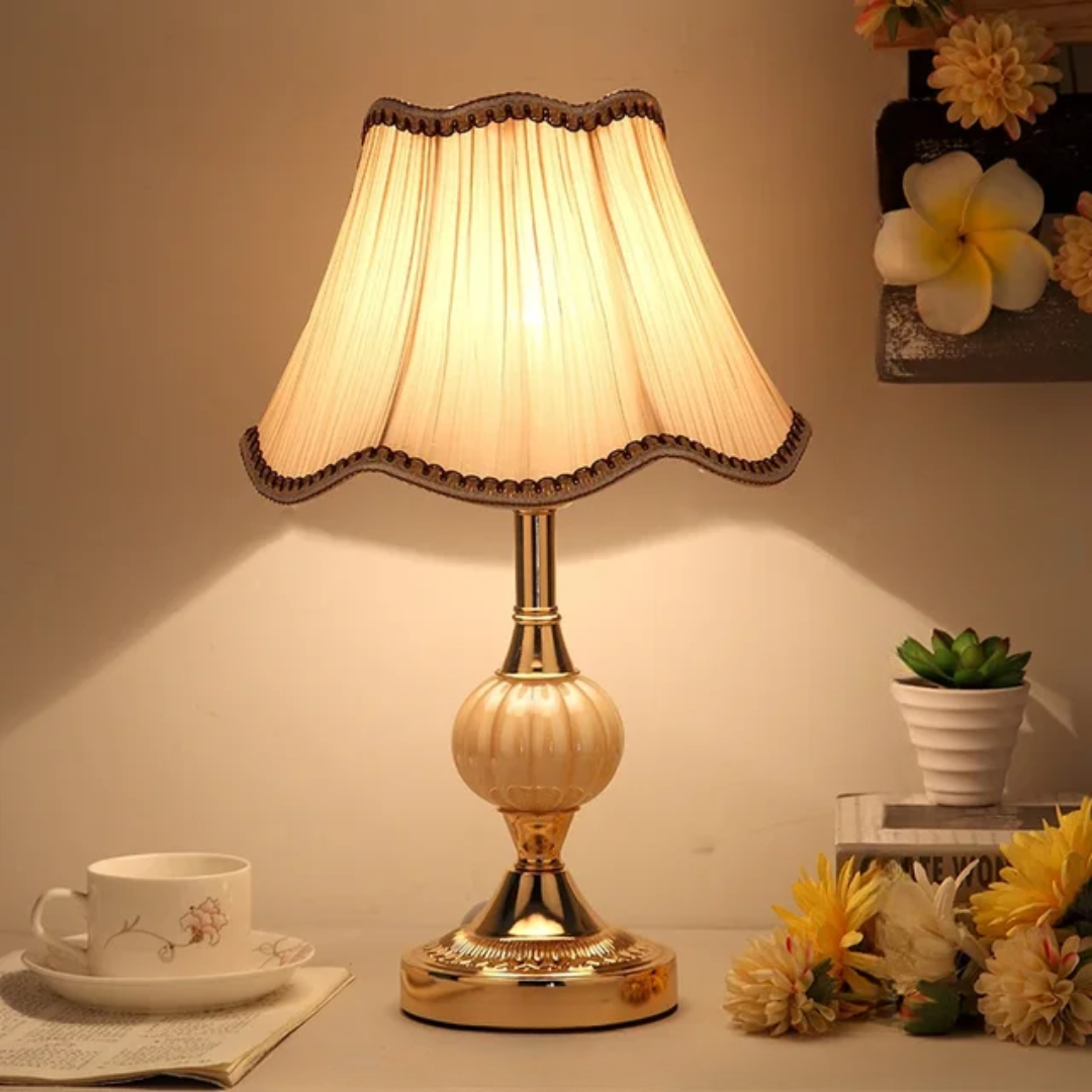 Natural Wood Table Desk Light