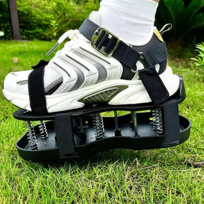 Easily Aerating Lawn Sandals with Adjustable Straps