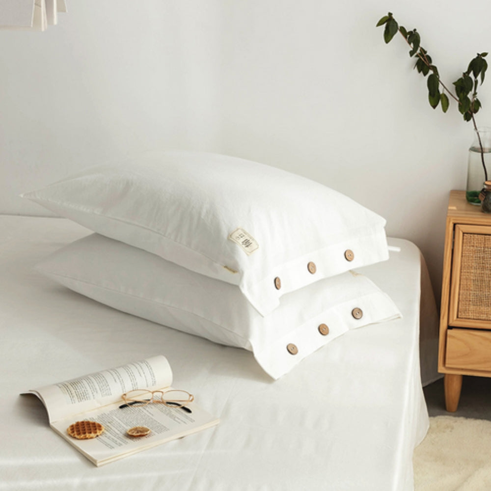 Soft Breathable Pillowcase Set - 2 Pack