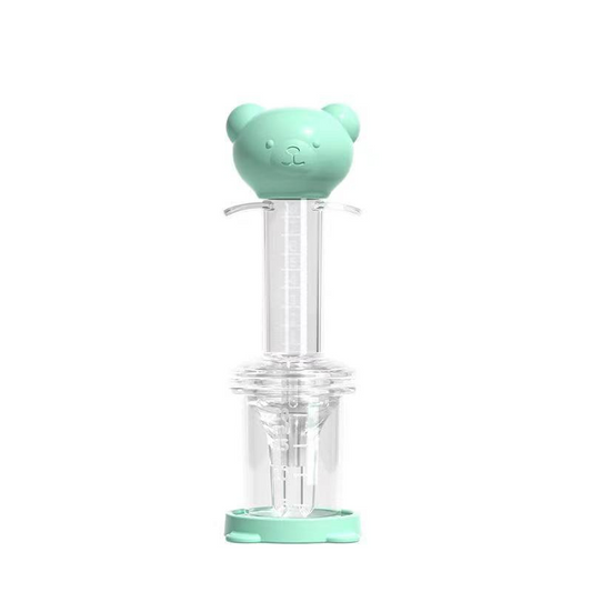 Adorable Infant Pacifier and Bottle Set with Teddy Bear - Luxicro