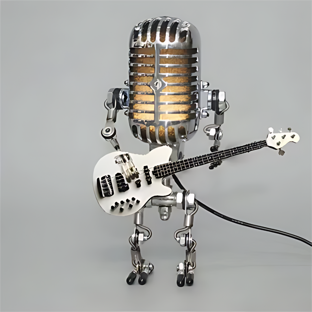 Fun Industrial Robot Table Lamp
