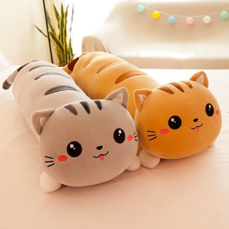 Plush Kitten Cuddle Buddy Soft Toy Pillow