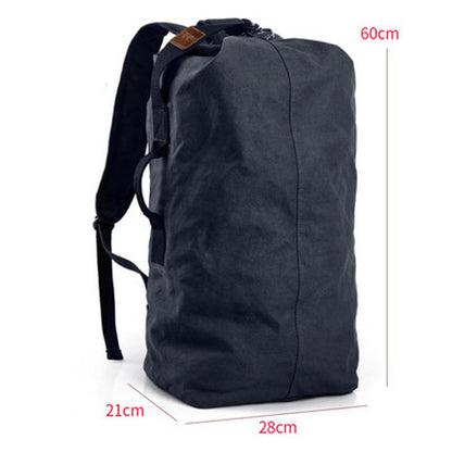 Extra Large Durable Canvas Travel Backpack