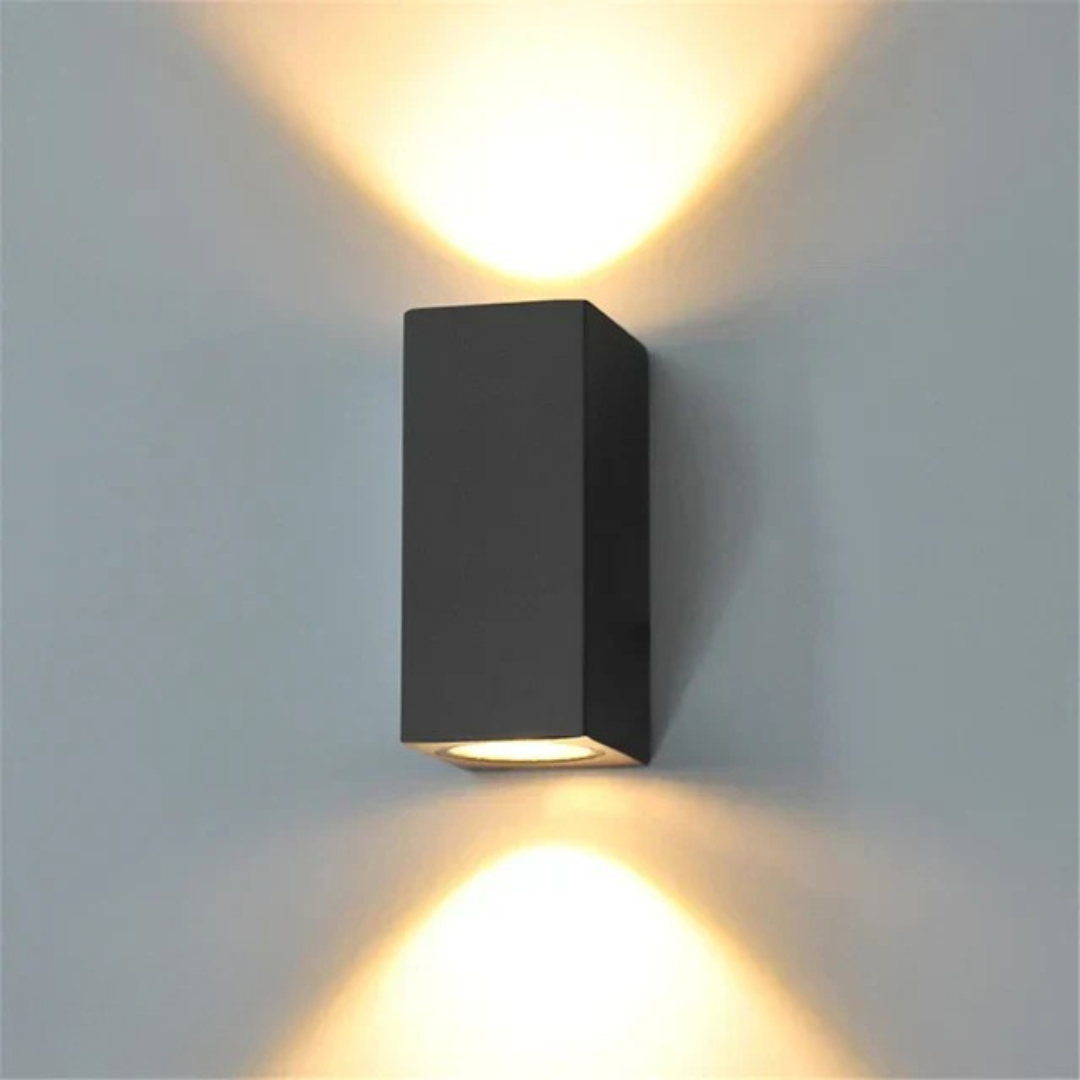 Modern Black Exterior LED Wall Lamp