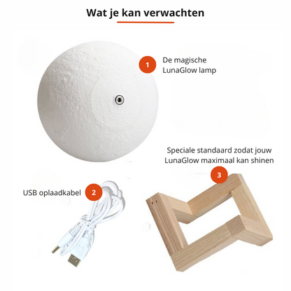 Bright Moon Glow Night Lamp