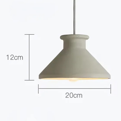 Rustic Hanging Pendant Light Set
