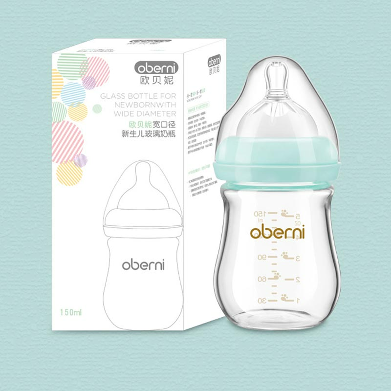 Gentle Baby Bottle with Soft Spout - BPA Free Newborn Feeder