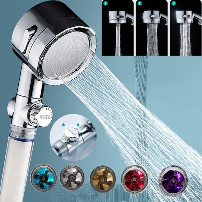 Easy Clean Low Flow Adjustable Shower Head - Luxicro