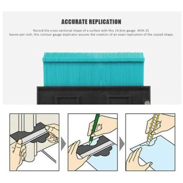 Accurate Curve Measuring Tool Set