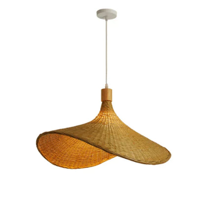 Bohemian Woven Rattan Pendant Lamp