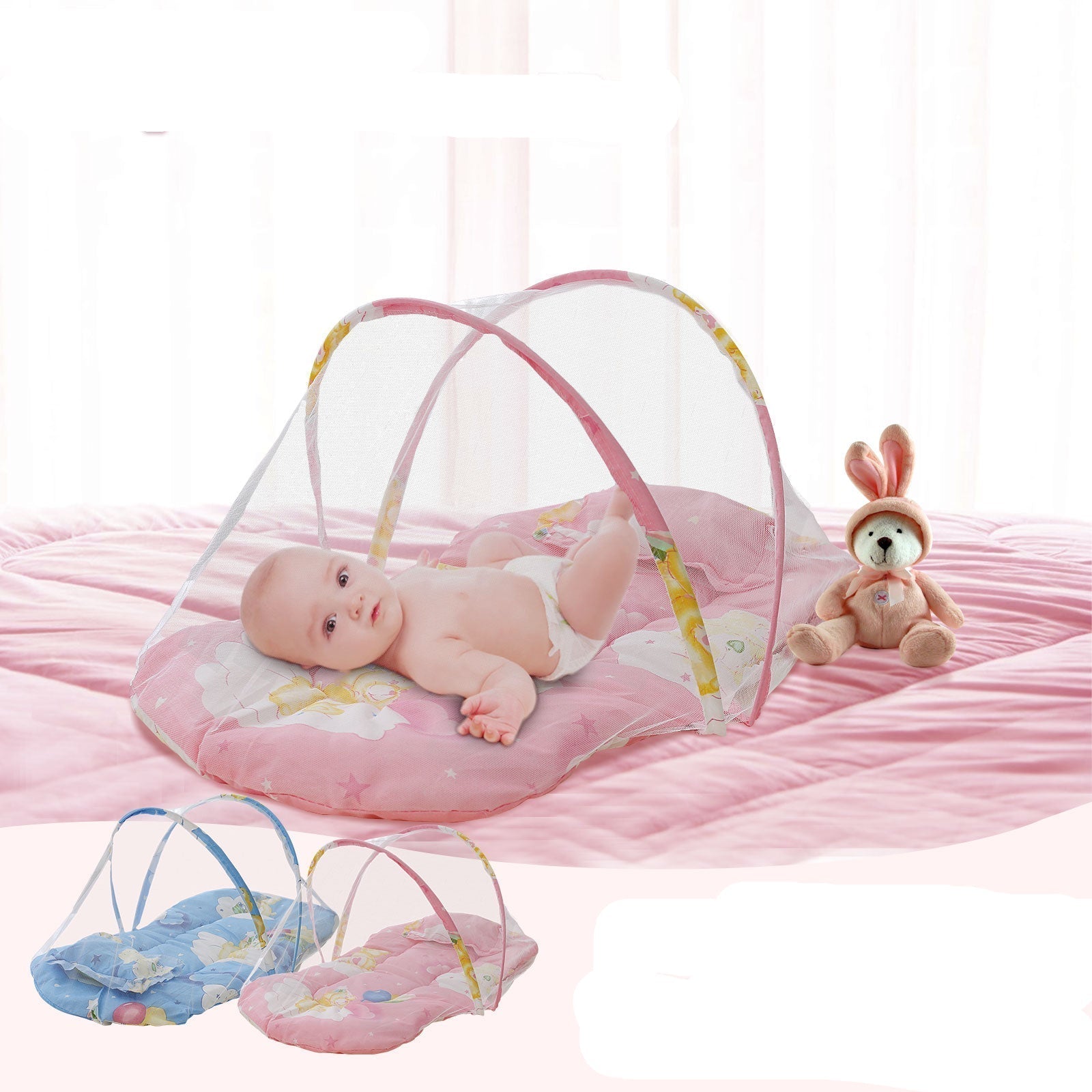 Cozy Infant Recliner with Bug Net - Luxicro