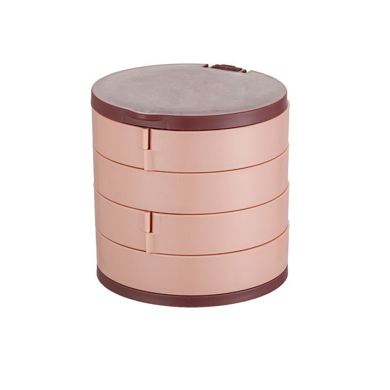 Spinning Jewelry Organizer Box for Women