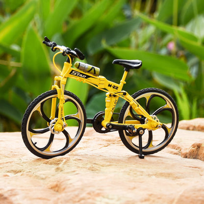 Metal Bike Miniature Figurine
