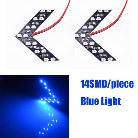 Bright 2PC LED Car Side Marker Lights - Luxicro