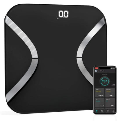 Accurate Digital Weight Scale with Body Fat Analyzer - Luxicro