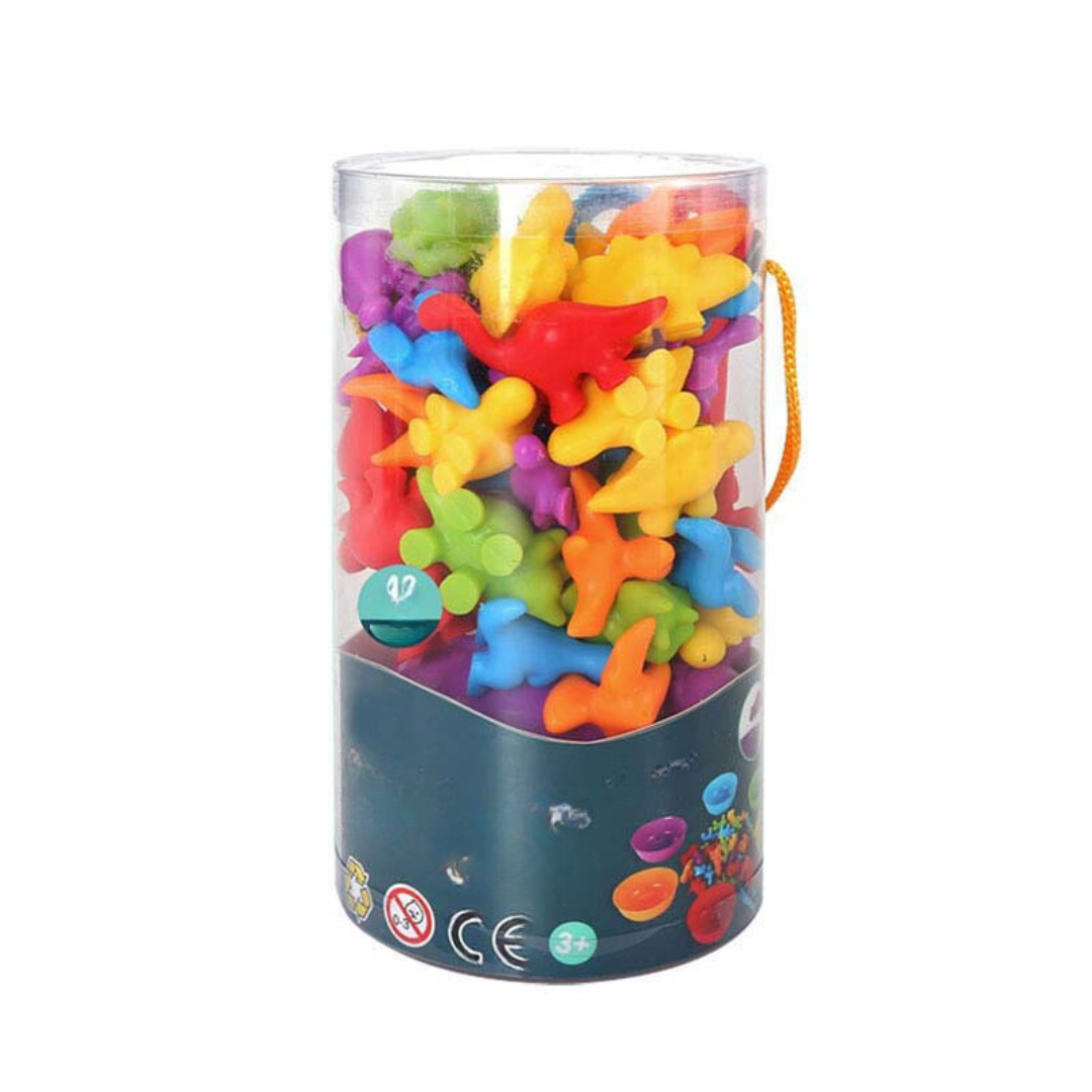 Colorful Kids Learning Puzzle Toy Set - Luxicro