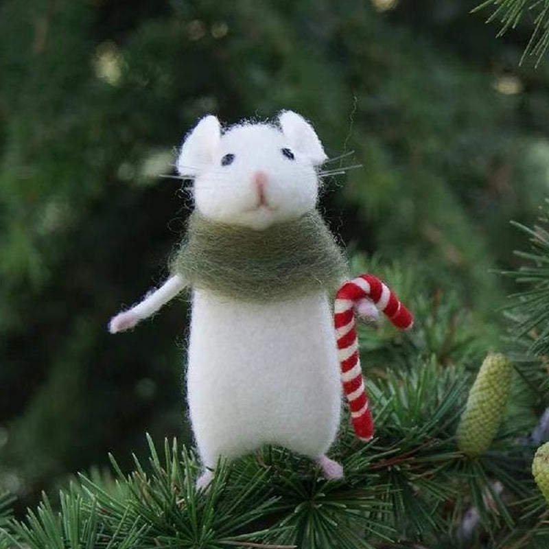 Fun Plush Christmas Tree Ornament