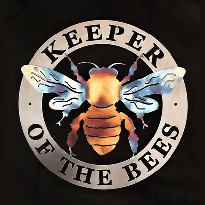 Rustic Honey Bee Iron Wall Decor