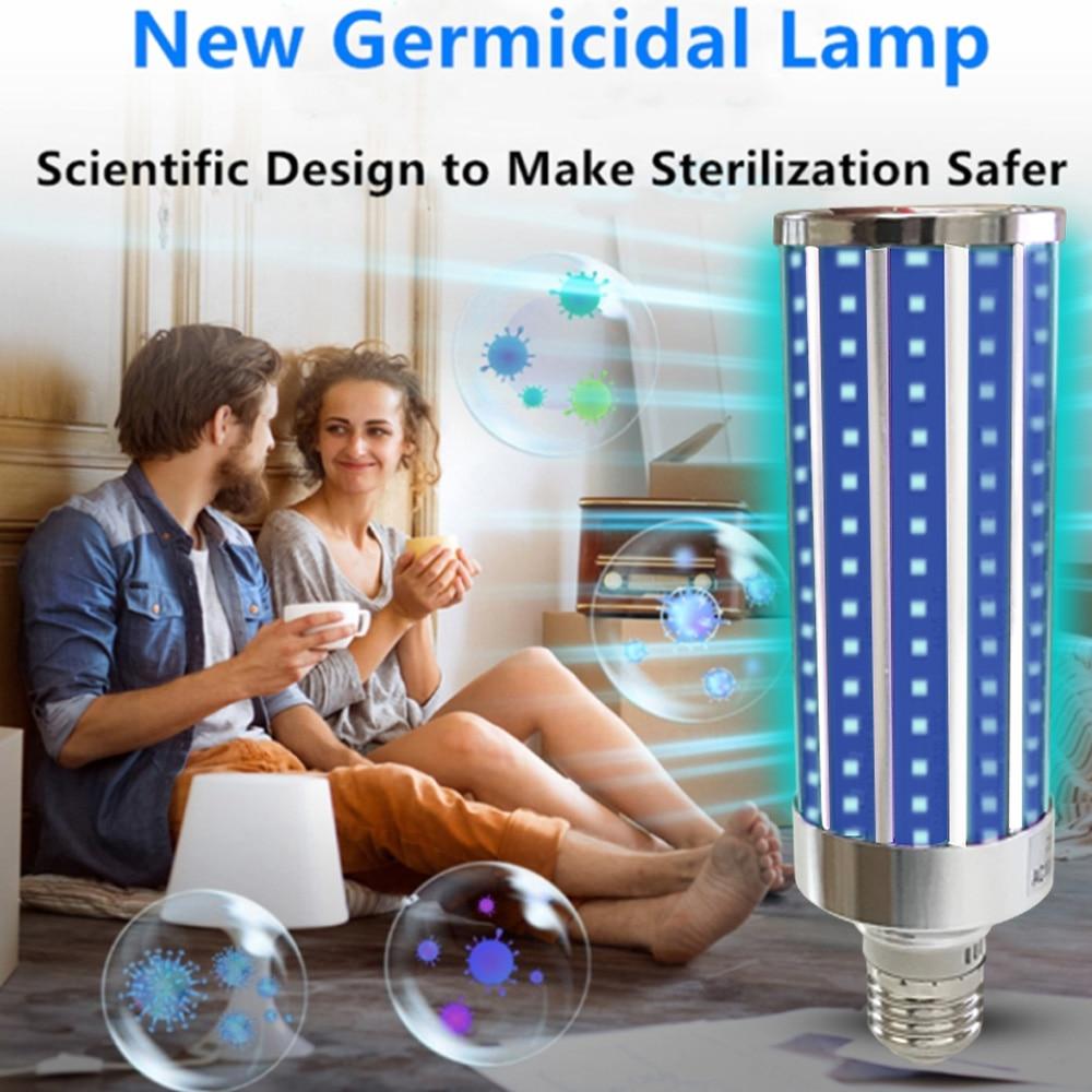 Sanitizing UV LED Light Bulb with Remote 99% Germ Kill