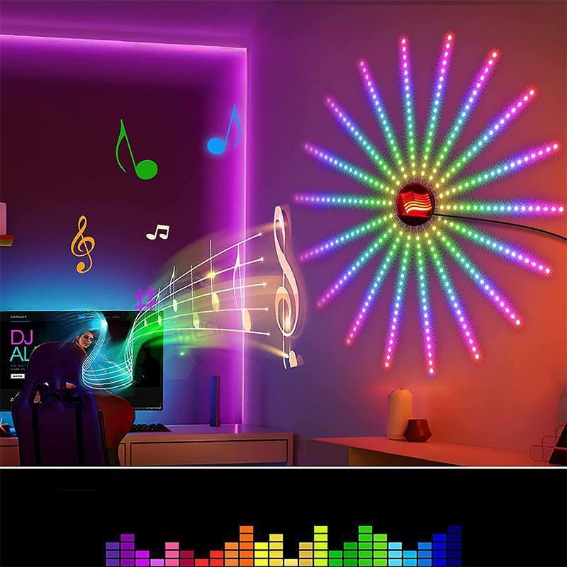 Colorful Flashing LED String Lights