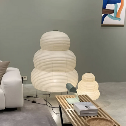 Classic Oriental Paper Shade Lamp