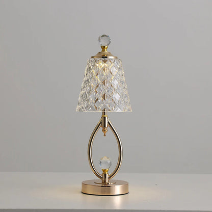 Traditional Clear Desk Lamp