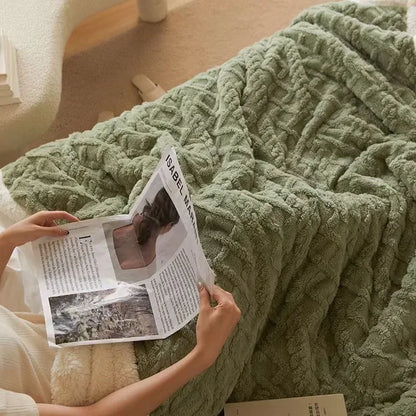 Warm Fuzzy Throw Blanket