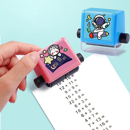 Colorful Learning Stamp Roller Tool