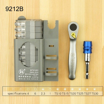 Portable Mini Tool Set with Screwdriver