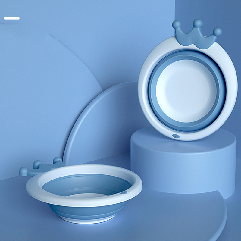 Portable Baby Bath Basin with Non Slip Base - Luxicro