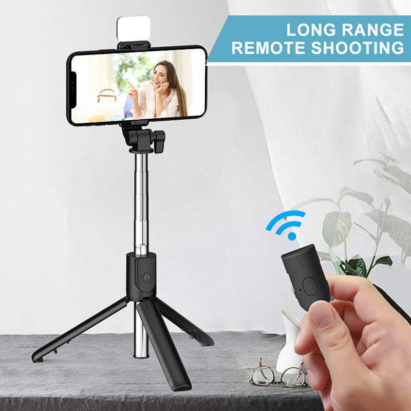 Portable 6-in-1 Bluetooth Selfie Stick