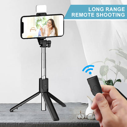 Portable 6-in-1 Bluetooth Selfie Stick