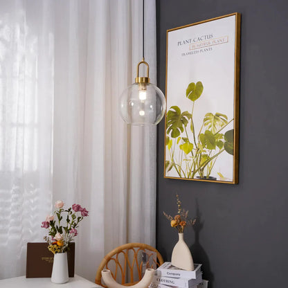 Modern Glass Pendant Light for Kitchen Island