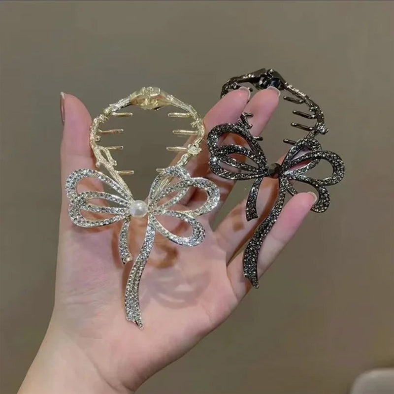 Delicate Floral Hair Clip Light