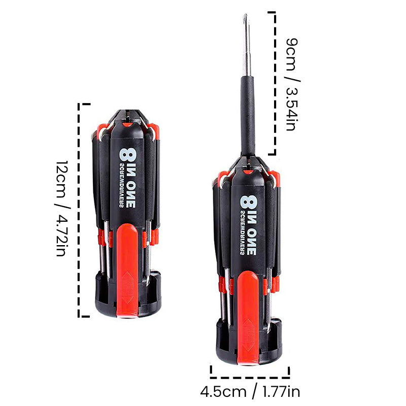 Compact Pocket Multi Tool with Flashlight