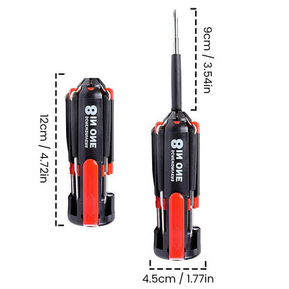 Compact Pocket Multi Tool with Flashlight
