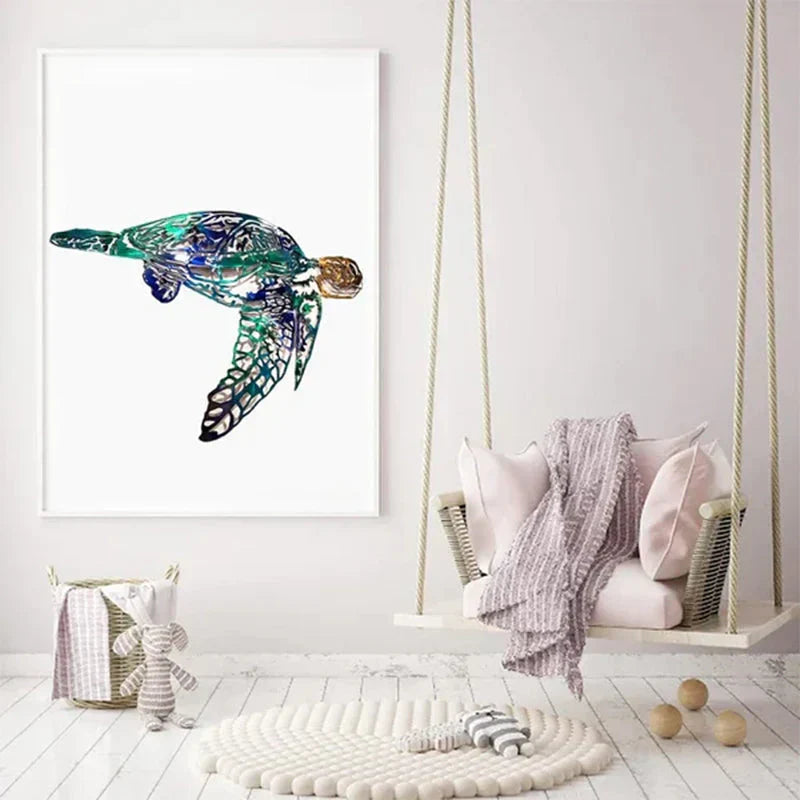 Sea Life Coastal Wall Decor