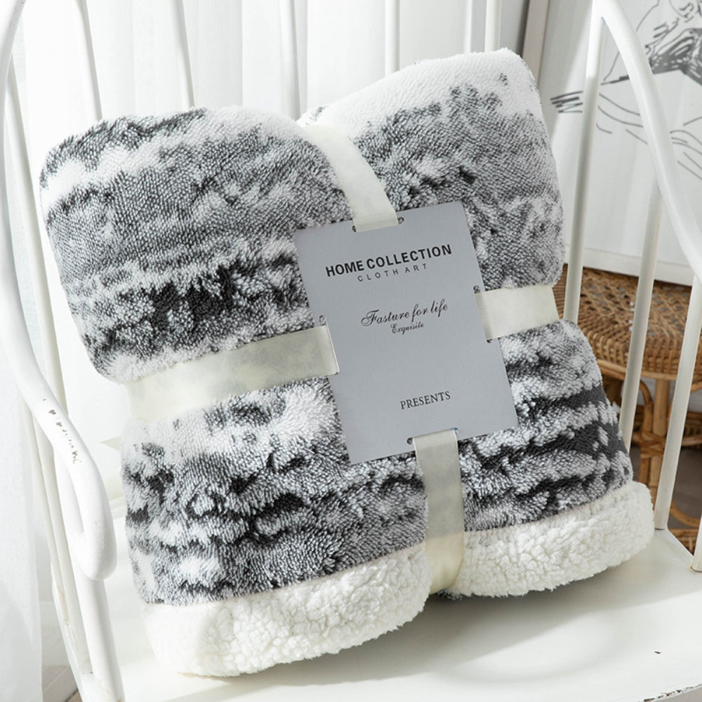 Plush Velvet Fleece Throw Blanket