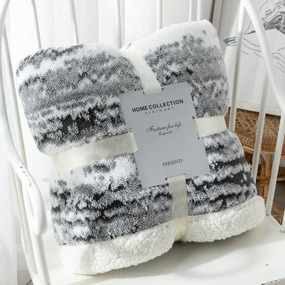 Plush Velvet Fleece Throw Blanket
