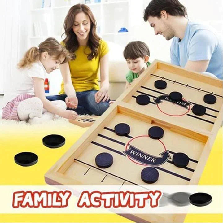 Exciting Table Top Air Hockey Set