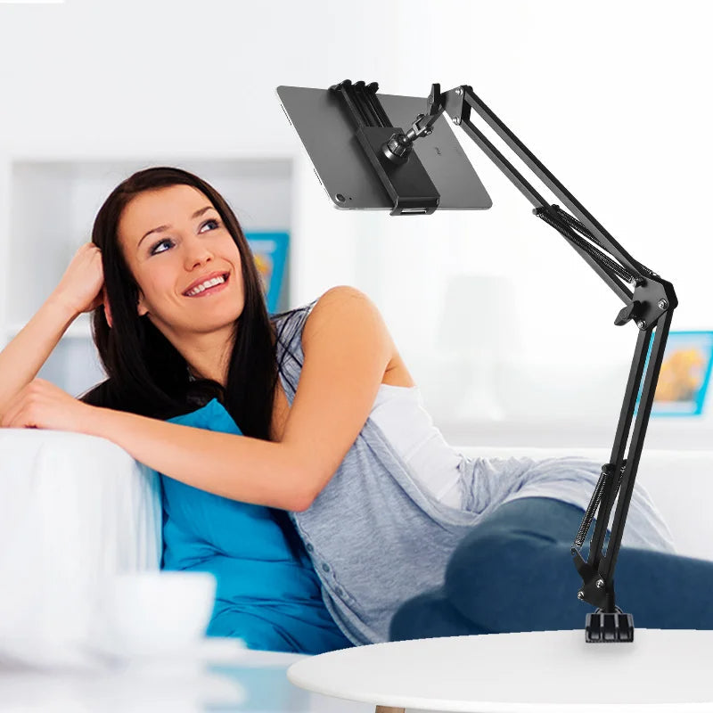 Compact Tablet Holder - 360° Adjustable Stand