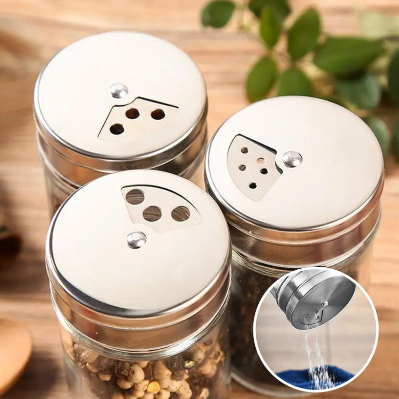 Glass Herb Container Organizers